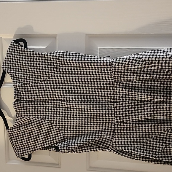 Houndstooth dress sz med - Picture 4 of 6